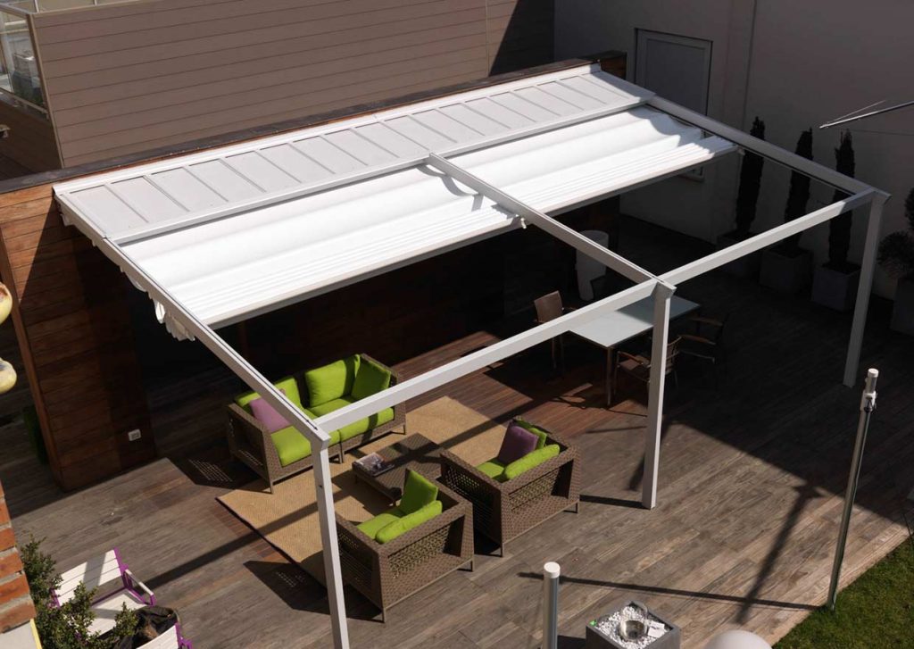 Pergolamarkise Outdoorliving Pergola